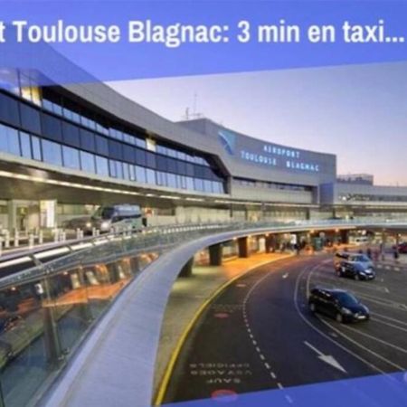 Appartement Cosy Avec Jardin A Blagnac. Kültér fotó
