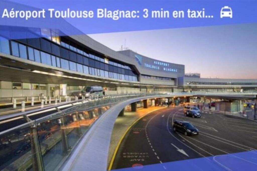 Appartement Cosy Avec Jardin A Blagnac. Kültér fotó